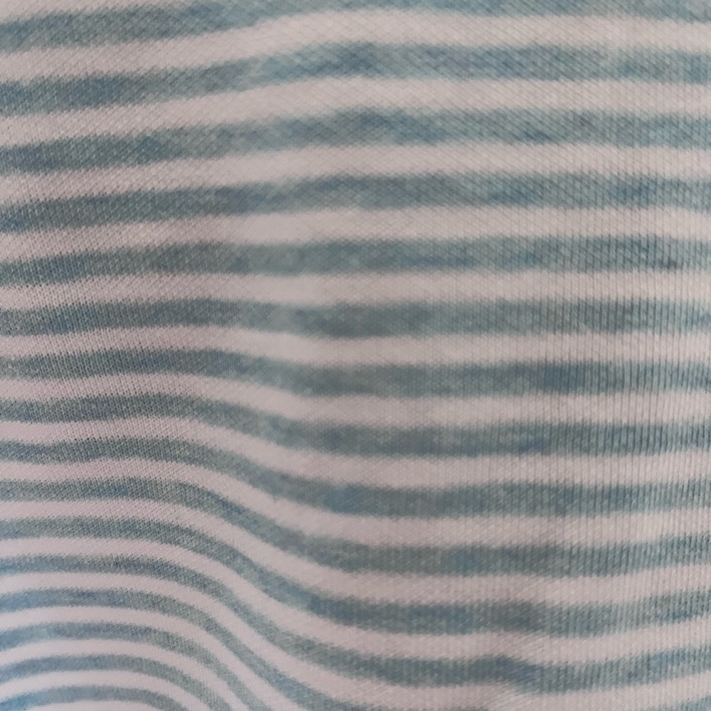 Masters Golf Gear. Magnolia Light Blue & White Striped Zip-Up. NWT women’s large - Picture 10 of 10